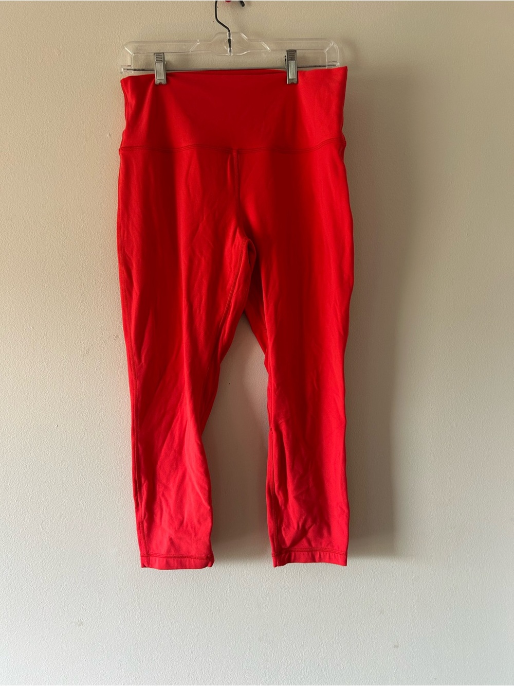lululemon athletica Bright Red High-Rise Leggings